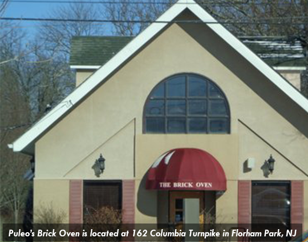 Image of Puleo’s Brick Oven is located at 162 Columbia Turnpike in Florham Park, New Jersey.