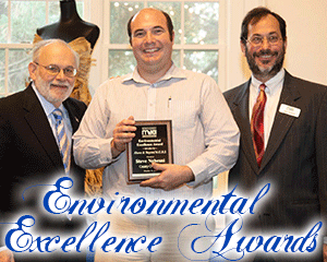 image of Steve Nebesni accepting award from Bill Hudzik and Larry Gindoff