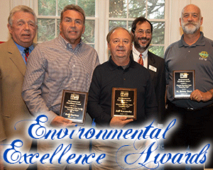 image of Wharton Depot Attendants accepting award from Frank Druetzler and Larry Gindoff