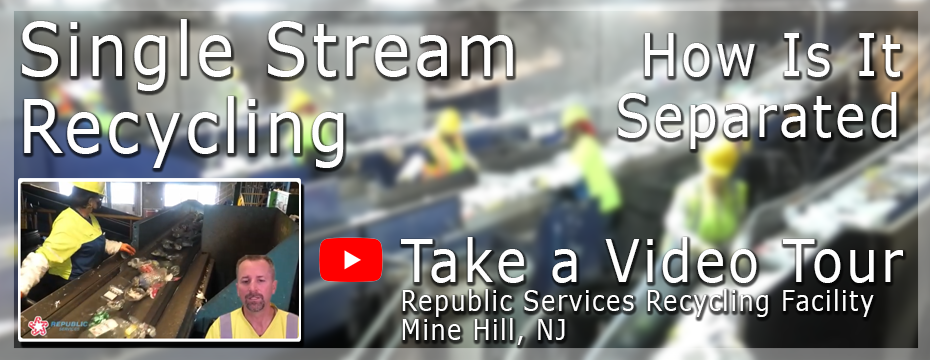 Take a video tour of Republic Services Recycling Center
