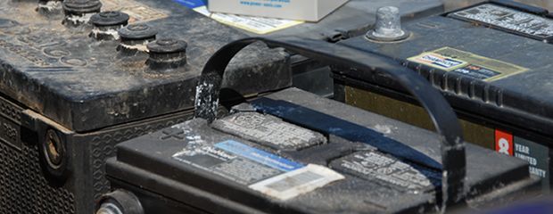 Image of lead acid batteries