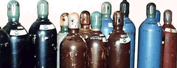 Image of gas cylinders