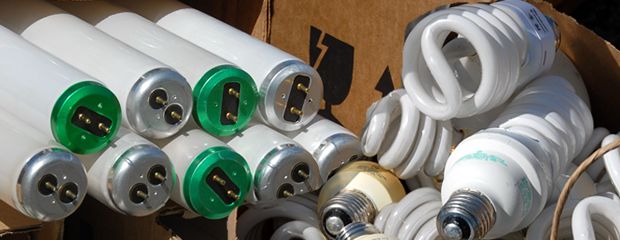 Dispose of Fluorescent Bulbs Right