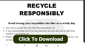 Download the Recycle Responsibly Flyer
